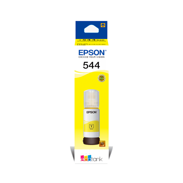 Refil de Tinta Epson T544 Amarelo T544420